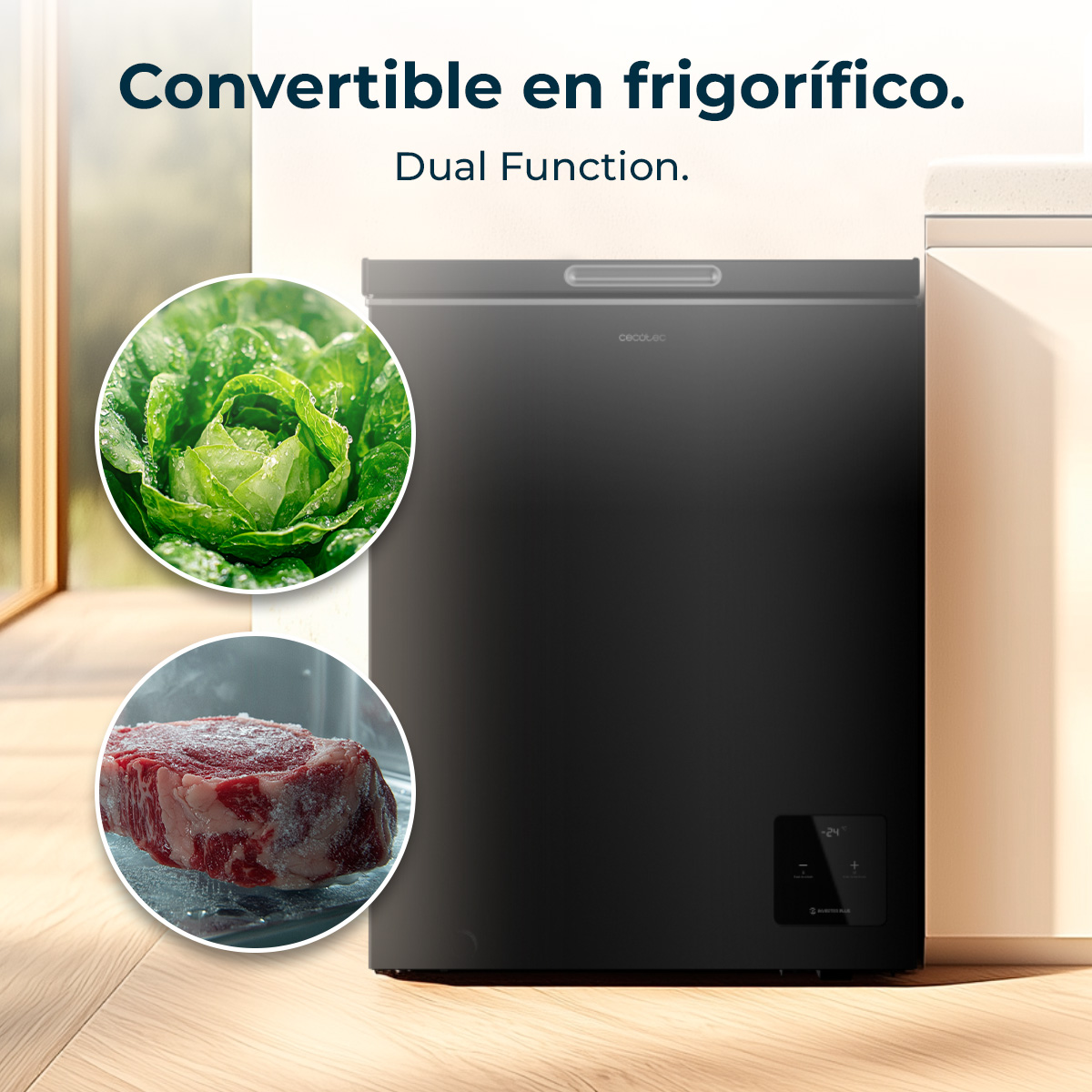 Bolero CoolMarket Chest 142 Black E | Envío gratis y mejor precio garantizado – foto detalle 3 Bolero CoolMarket Chest 142 Black E | Envío gratis y mejor precio garantizado – foto detalle 3